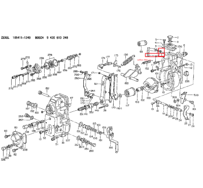 Кольцо скольжения — 9421617098 (9 421 617 098) BOSCH 0029620805