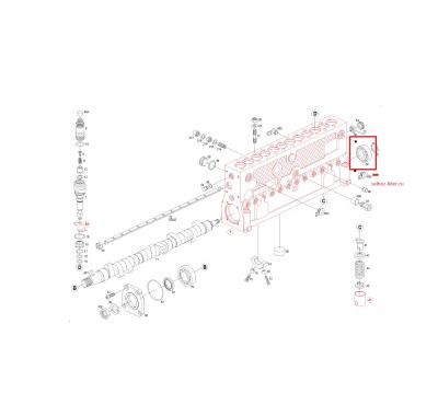 Подшипник самоустанавливающийся для а/м КАМАЗ — 2410910005 (2 410 910 005) BOSCH
