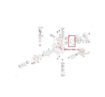 Кольцо — 2469403152 (2 469 403 152) BOSCH Кольцо — 2469403152 (2 469 403 152) BOSCH