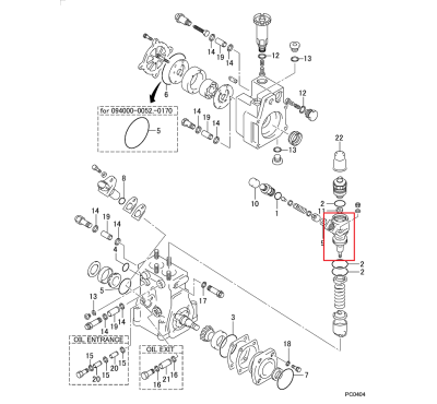 Плунжерная пара 094150-0260 DENSO