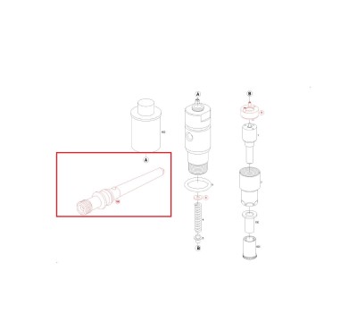 Патрубок — 2433370467 (2 433 370 467) BOSCH 2433370448