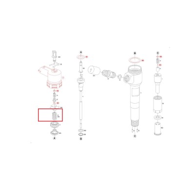 Пружина анкера — F00VC09002 (F 00V C09 002) BOSCH F00VC99004 Пружина анкера — F00VC09002 (F 00V C09 002) BOSCH F00VC99004