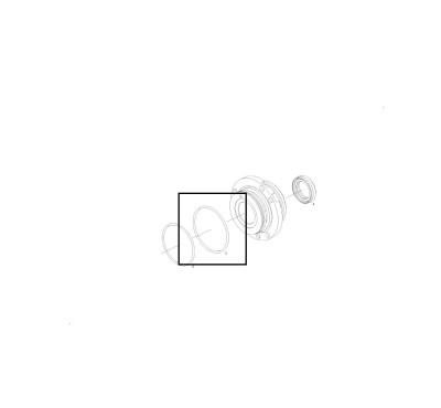 Кольцо — F01M100371 (F 01M 100 371) BOSCH уплотнительное  фланца ТНВД  CR/CP1