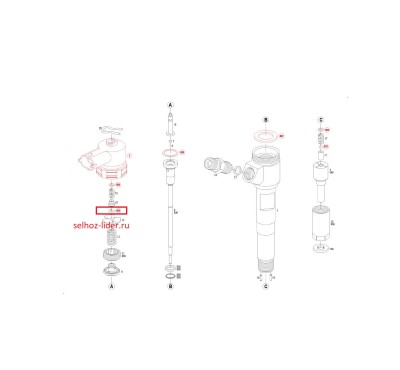 Набор шайб CRIN F00ZC99818 (F 00Z C99 818) BOSCH F00ZC99175 (F 00Z C99 175) 04451110 Набор шайб CRIN F00ZC99818 (F 00Z C99 818) BOSCH F00ZC99175 (F 00Z C99 175) 04451110