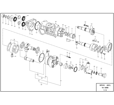 Насос топливный высокого давления DP210 — 9320A210G
