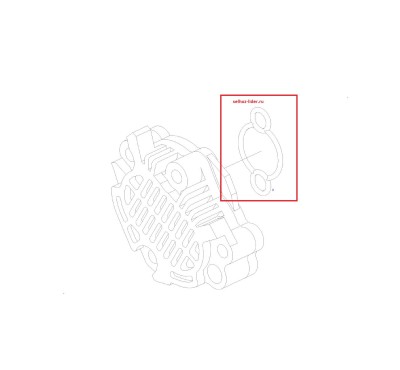 Кольцо уплотнительное — 2440210043 (2 440 210 043) BOSCH