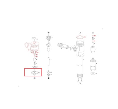 Набор частей — F00ZC99020 (F 00Z C99 020) BOSCH
