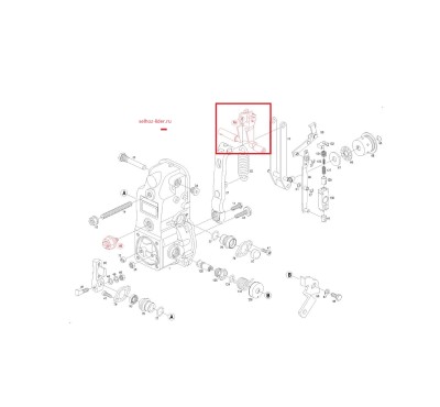 Рычаг регулятора 1422013118 (1 422 013 118) BOSCH Поворотный рычаг
