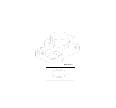 Кольцо — F01M100050 (F 01M 100 050) BOSCH ТНВД CR/CP1
