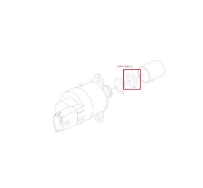 Кольцо с О-сечением — 1928300718 (1 928 300 718) BOSCH ТНВД  CR