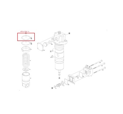Кольцо — F00HN37621 (F 00H N37 621) BOSCH PLD Кольцо — F00HN37621 (F 00H N37 621) BOSCH PLD