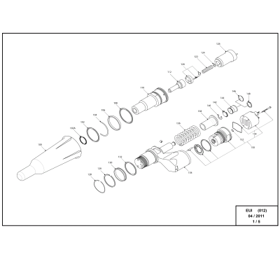 Инжектор в сборе VOLVO (8113177) — BEBE4B10101 DELPHI
