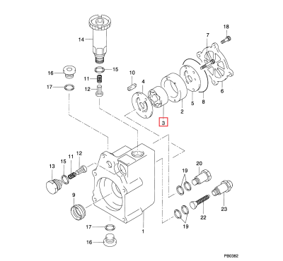 Шестерни подкачки HP0 — 094230-0050 Шестерни подкачки HP0 — 094230-0050
