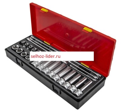 JTCK4241 JTC Набор инструментов TORX (ключи Е6-Е24, головки Е10-Е24) в кейсе 24 предмета JTC /1