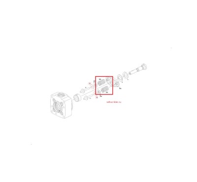 Ремкомплект ТНВД VE — 1467010495 (1 467 010 495) BOSCH Пружина сжатия